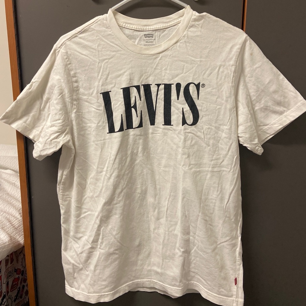 Original Levis White Tee